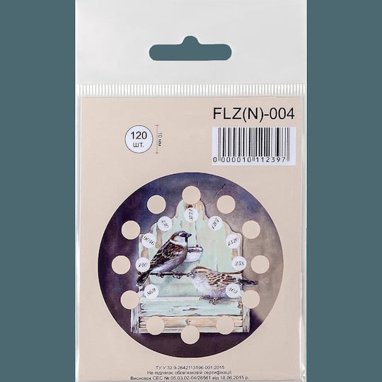 Wonderland Crafts 10mm Stickers for Embroidery Organizers